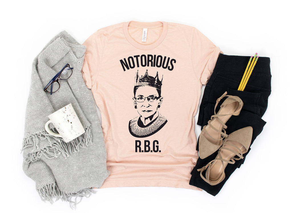 Notorious RBG T-Shirt: Ruth Bader Ginsburg, Girl Power Tee