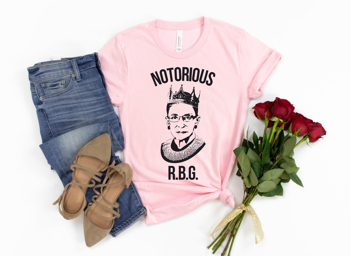 Notorious RBG T-Shirt: Ruth Bader Ginsburg, Girl Power Tee
