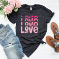 Love T-Shirt: Newlywed Gift, Engagement Top