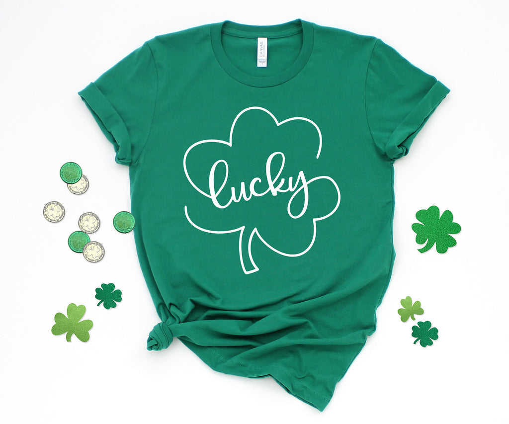 Lucky Shamrock Shirt: St. Patrick's Day Irish Tee