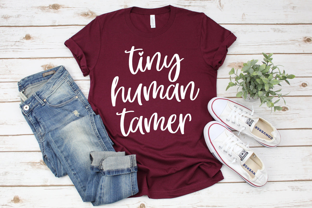 Tiny Human Tamer Shirt – Teacher Gift, Preschool Teaching