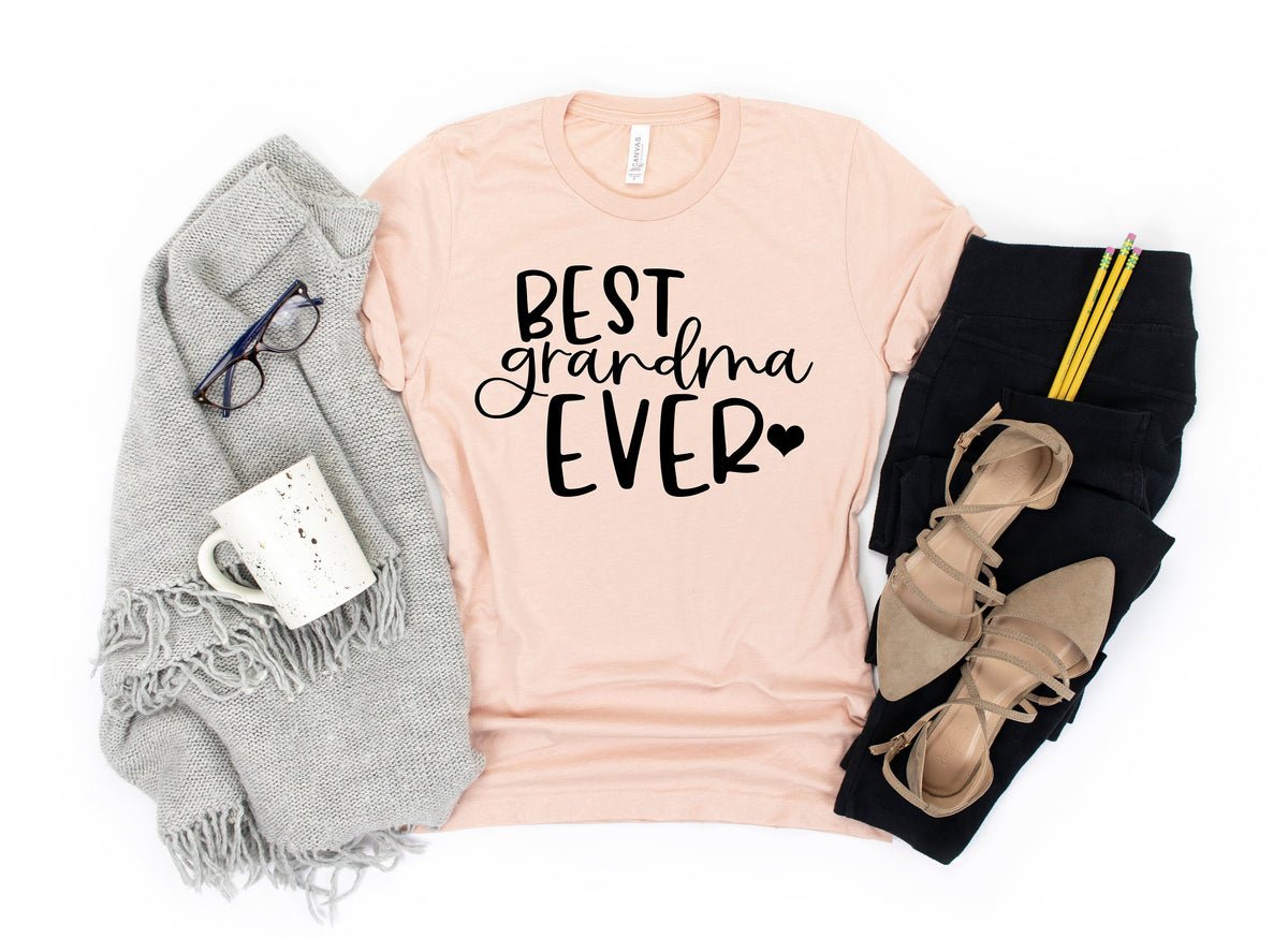 Best Grandma Ever T-Shirt, Gift for Grandma
