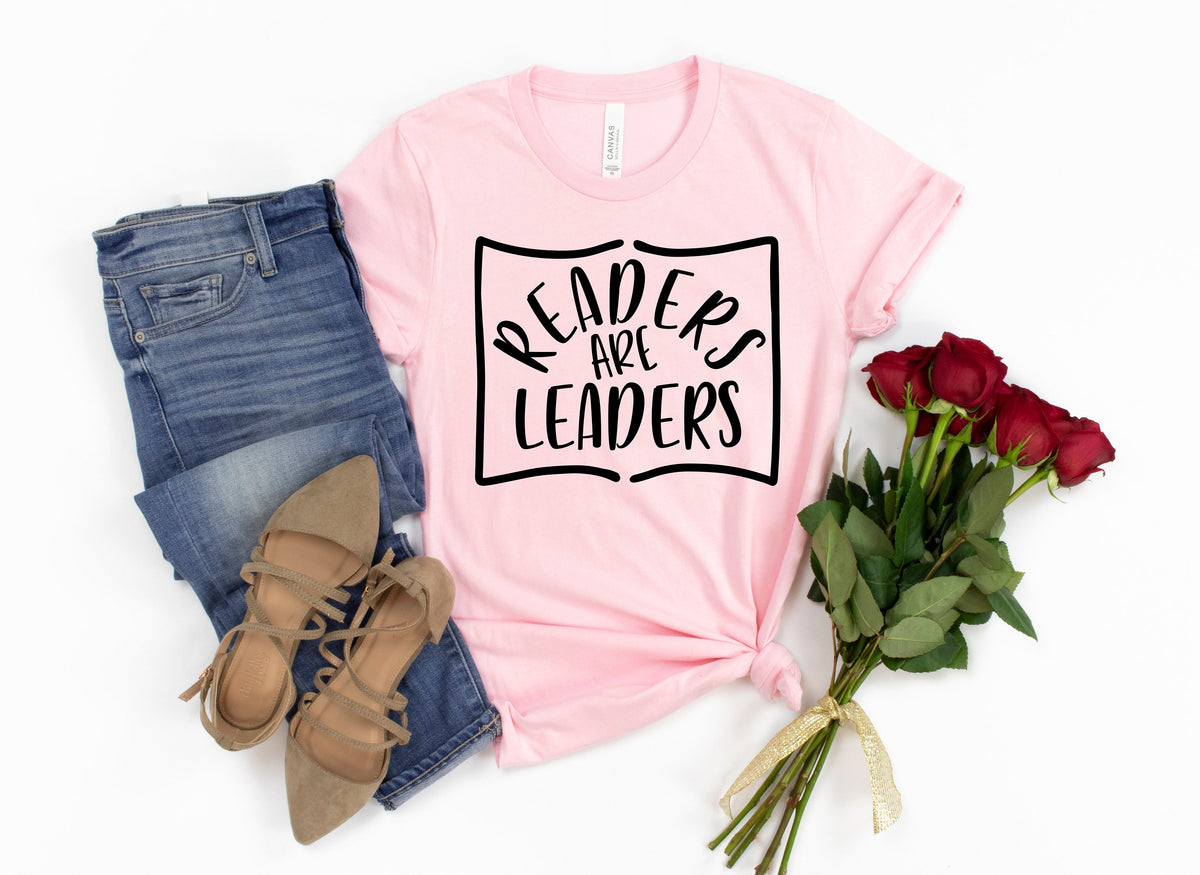 Readers Are Leaders Shirt, Teacher Gift, School Tee