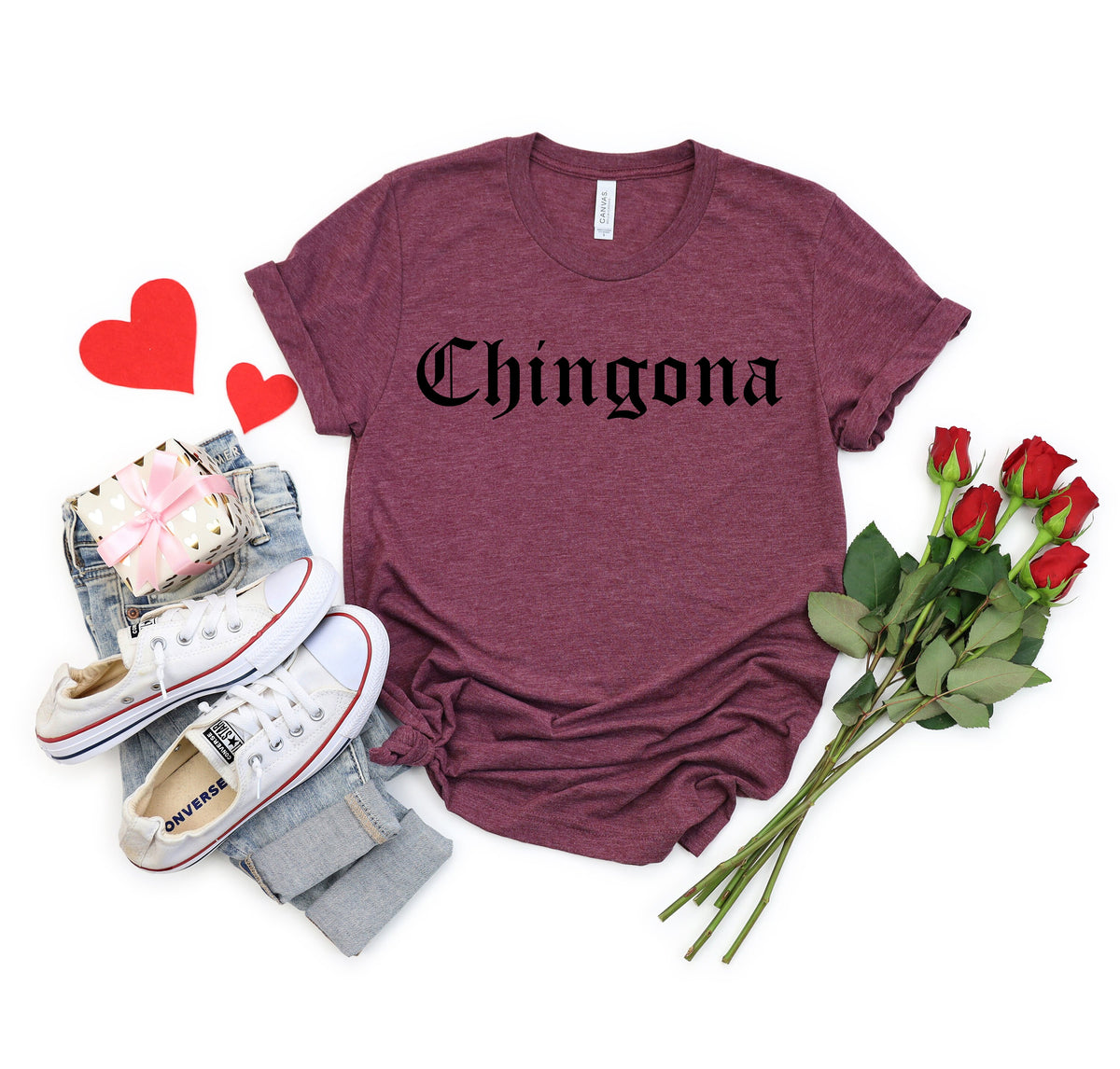 Chingona Shirt: Latina Womens, Fearless Boss