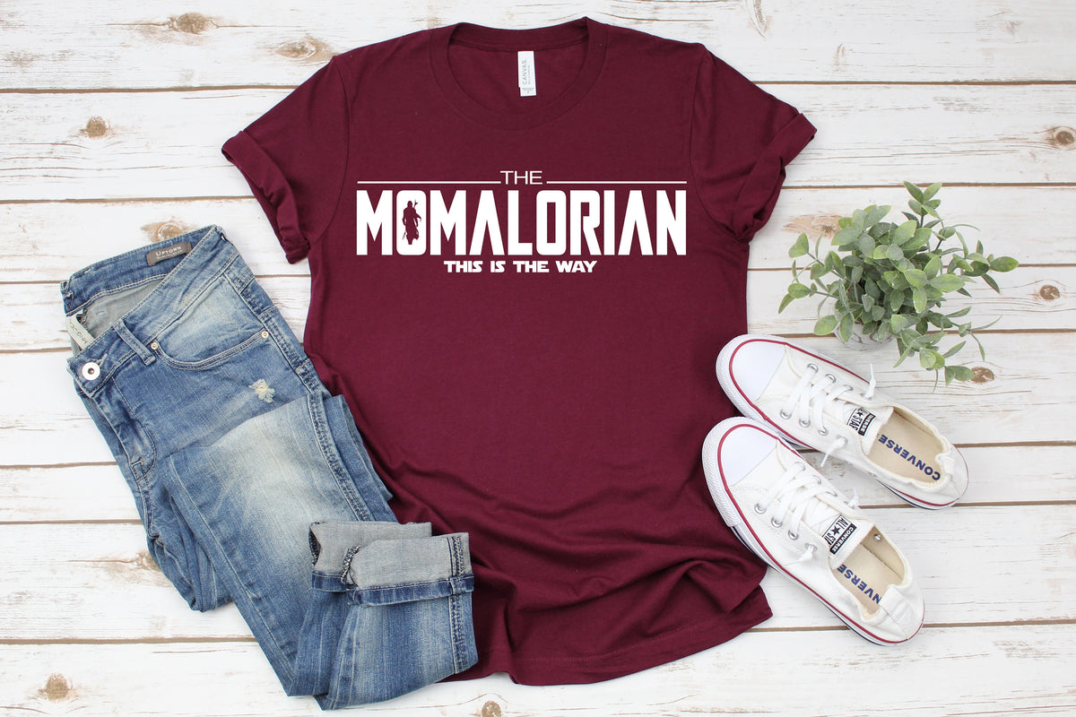 Momalorian Shirt: Mothers Day Graphic Tee, Gift For Mom