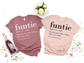Funtie Definition Shirt, Best Auntie Ever Tee, Aunt Birthday Gift