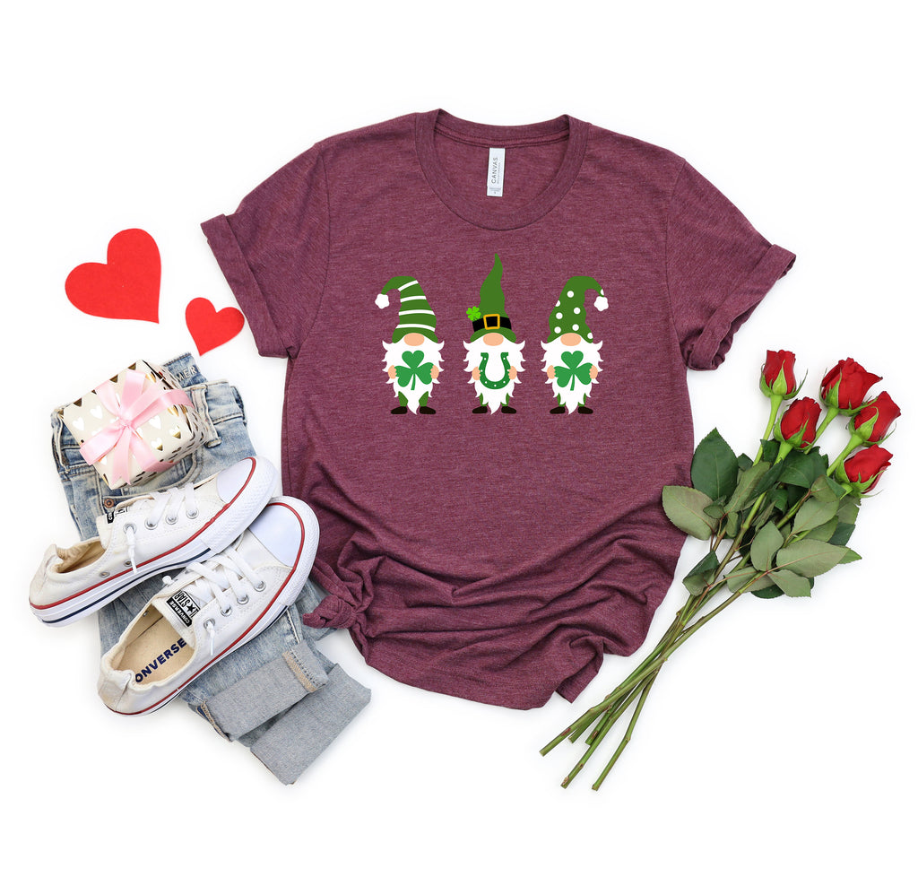 St Patrick's Day Gnome Shirt: Shamrock Family Matching Tee
