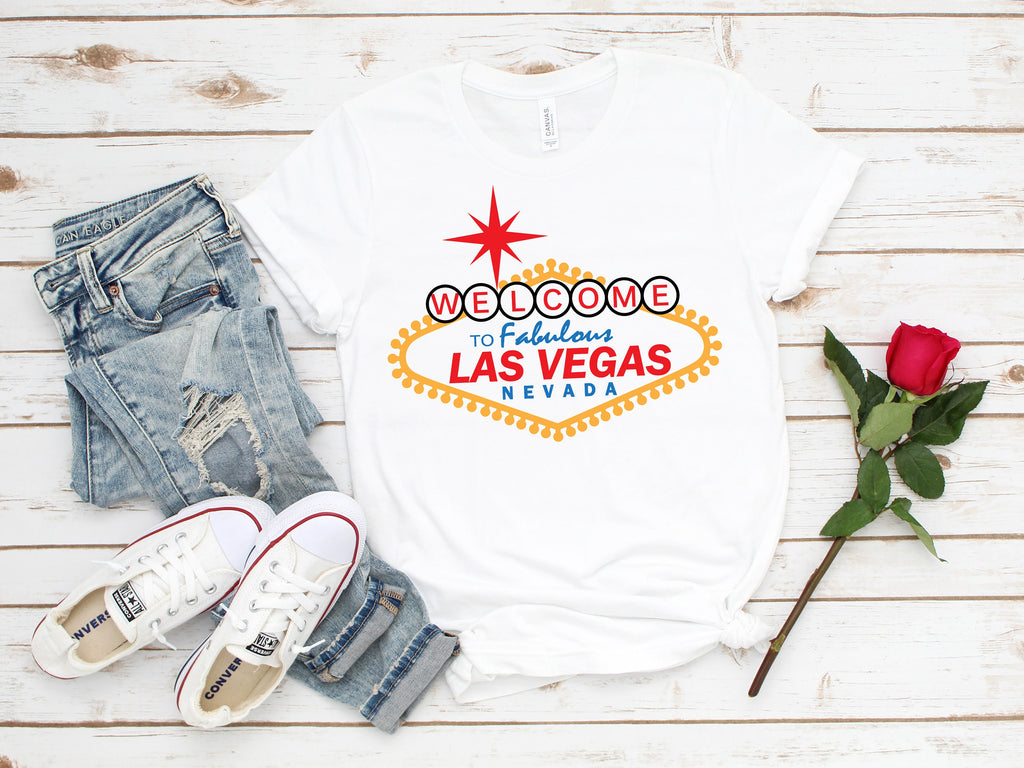 Welcome To Fabulous Las Vegas T-Shirt, Nevada Shirt