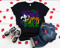 Mardi Gras Y'all Graphic Tee - New Orleans Fat Tuesday Shirt