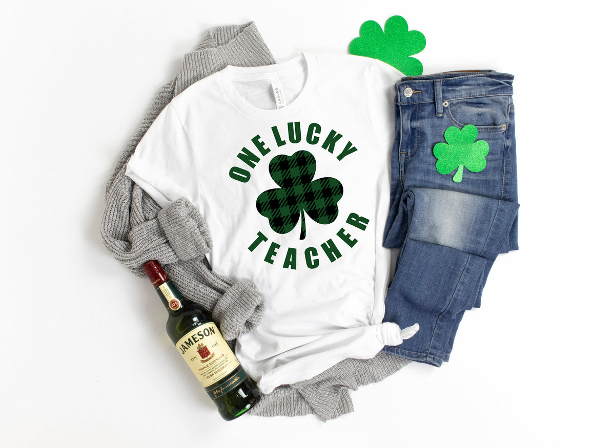 Luckiest Teacher Ever St. Patrick's Day Shirt