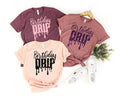Birthday Drip Shirt: Matching Party Crew Tee