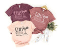Girls Weekend T-Shirt: Vacation Trip Matching Shirts