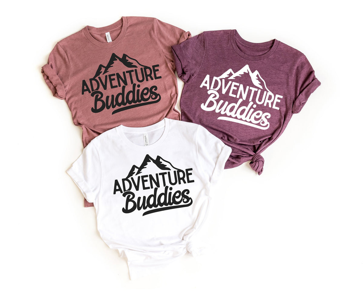 Adventure Buddies Shirt: Matching Vacation Road Trip Tees