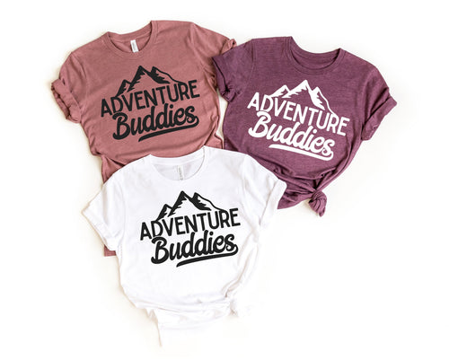 Adventure Buddies Shirt: Matching Vacation Road Trip Tees