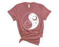 Sun and Moon Yin Yang Shirt: Mystical Boho Tee