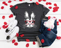 Easter Bunny with Glasses Shirt, Cute Easter Tee