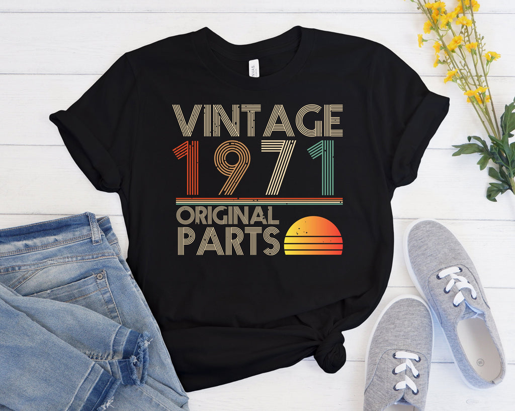 Vintage 1971 Shirt: 50th Birthday Gift