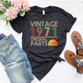Vintage 1971 Shirt: 50th Birthday Gift
