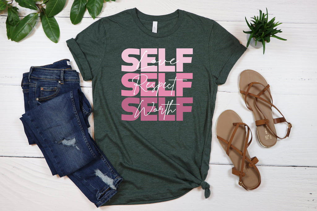 Self Love Shirt: Affirmation & Motivation Tee