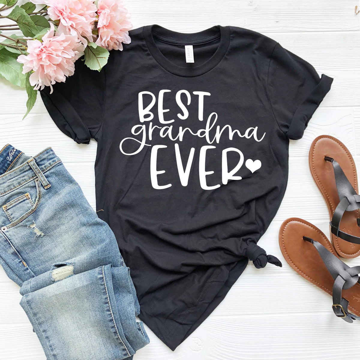 Best Grandma Ever T-Shirt, Gift for Grandma