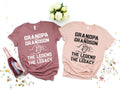 Grandpa and Grandson Shirt: Father's Day Matching Papa Tee