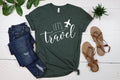 Let's Travel Shirt: Adventure Graphic Tee