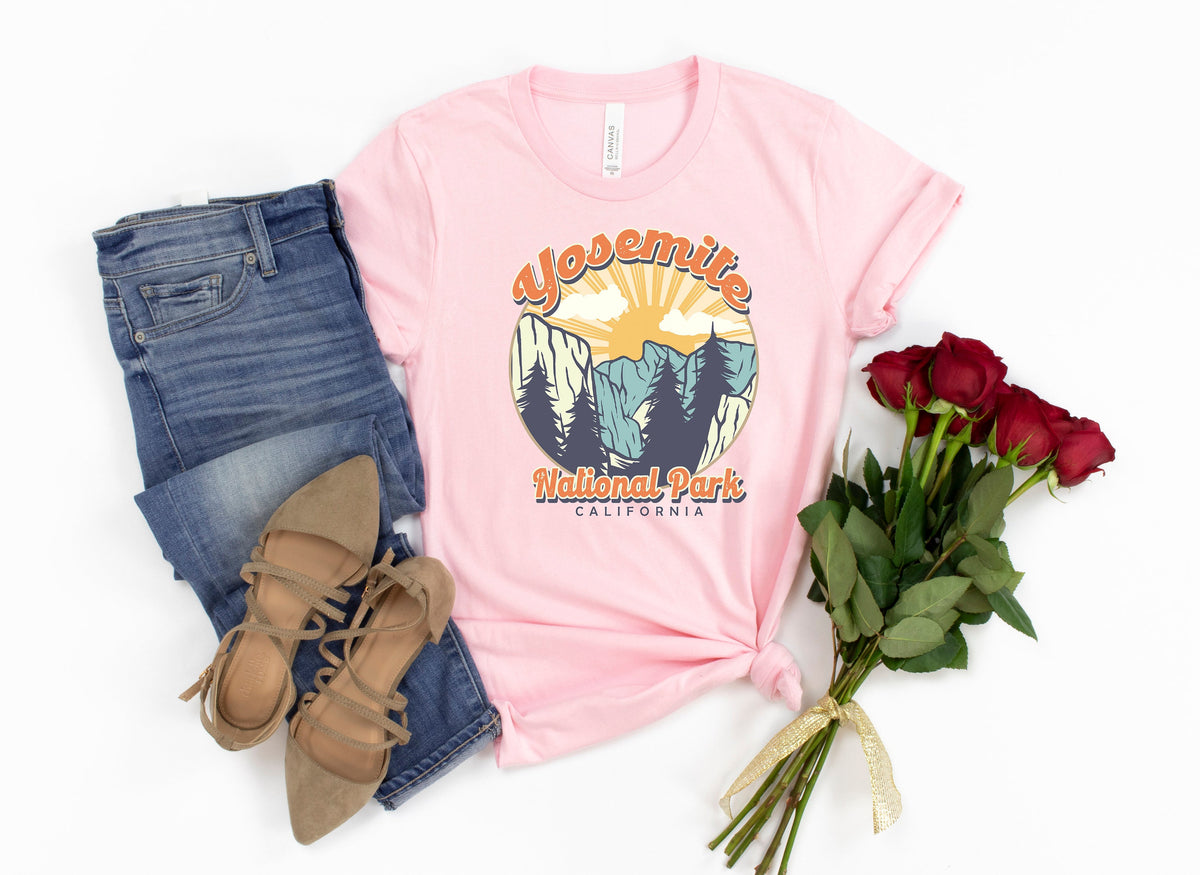 Yosemite National Park Shirt: Camping Hiking Souvenir