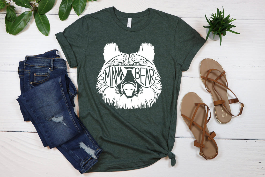 Mama Bear Shirt, Animal Lover Tee, Mother's Day Gift