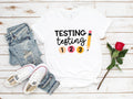 Teacher Testing Shirt: You Are More Than A Test - Teacher Team Tee