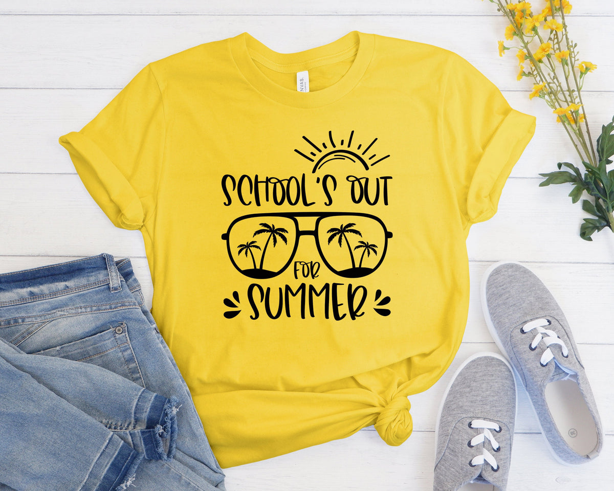 School's Out For Summer Shirt: Teacher Off Duty Tee