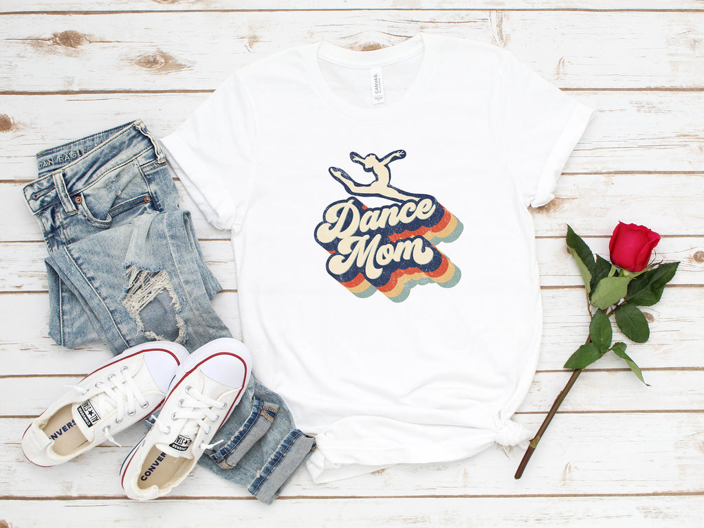 Dance Mom Shirt, Retro Style Mother's Tee