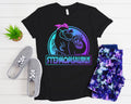 Stepmomsaurus T-Shirt: Dinosaur Birthday, Mom & Dad Dino Shirts