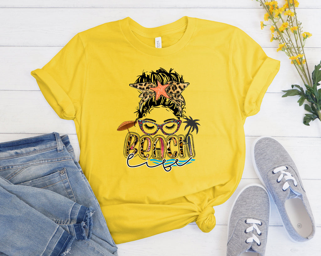 Beach Life Shirt: Summer Vibes Vacation Tee