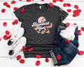Retro Baseball Mom T-Shirt: Womens Sports Shirt