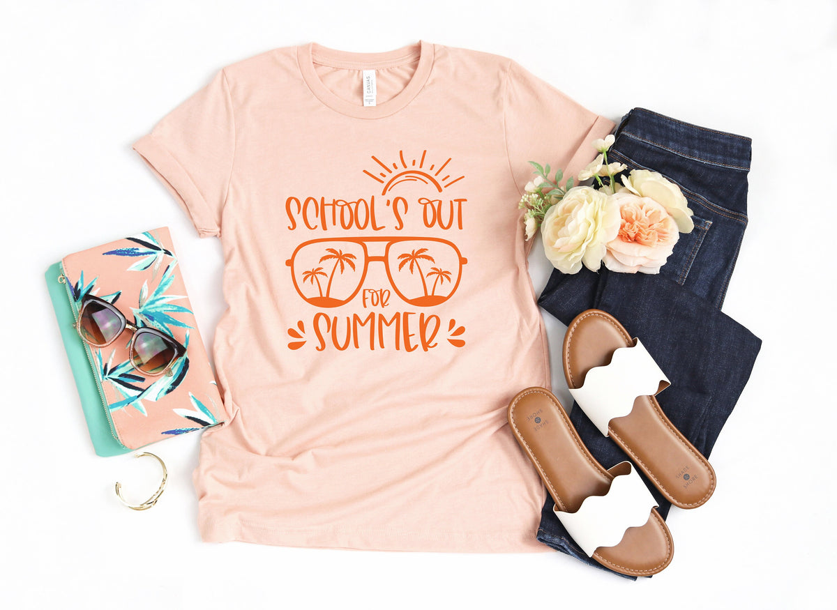 School's Out For Summer Shirt: Teacher Off Duty Tee