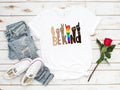 Be Kind Sign Language Shirt: Rainbow Hands Kindness Tee