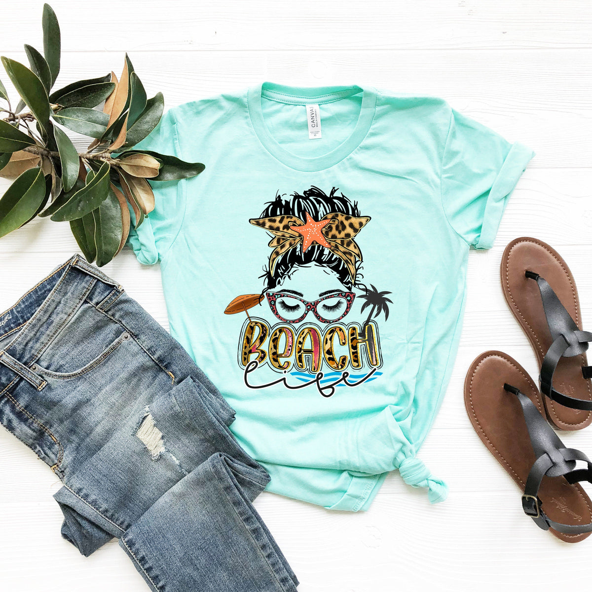 Beach Life Shirt: Summer Vibes Vacation Tee