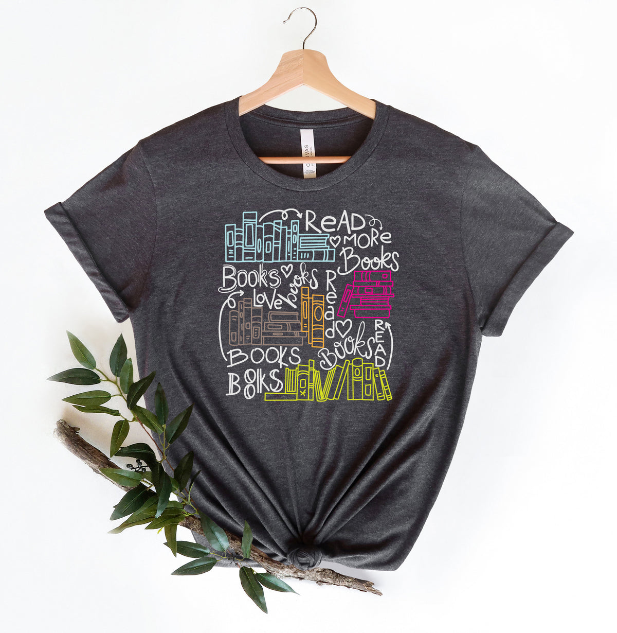 Read More Books T-Shirt: Book Lover Gift