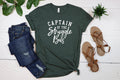Funny Mom T-Shirt: Captain of the Struggle Bus - Sarcastic Tee