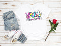 Art Teacher Shirt: Peace Love Art, Painter Gift