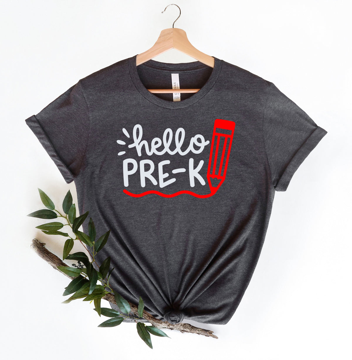 Hello Pre-K Teacher Shirt: Back to School Gift