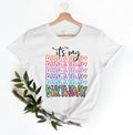 Hand-Drawn It's My Birthday Shirt: Party Gift