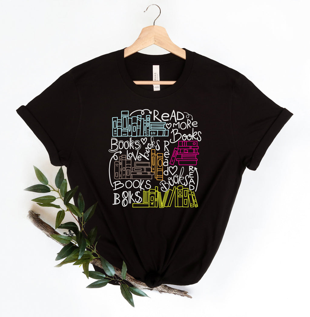 Read More Books T-Shirt: Book Lover Gift
