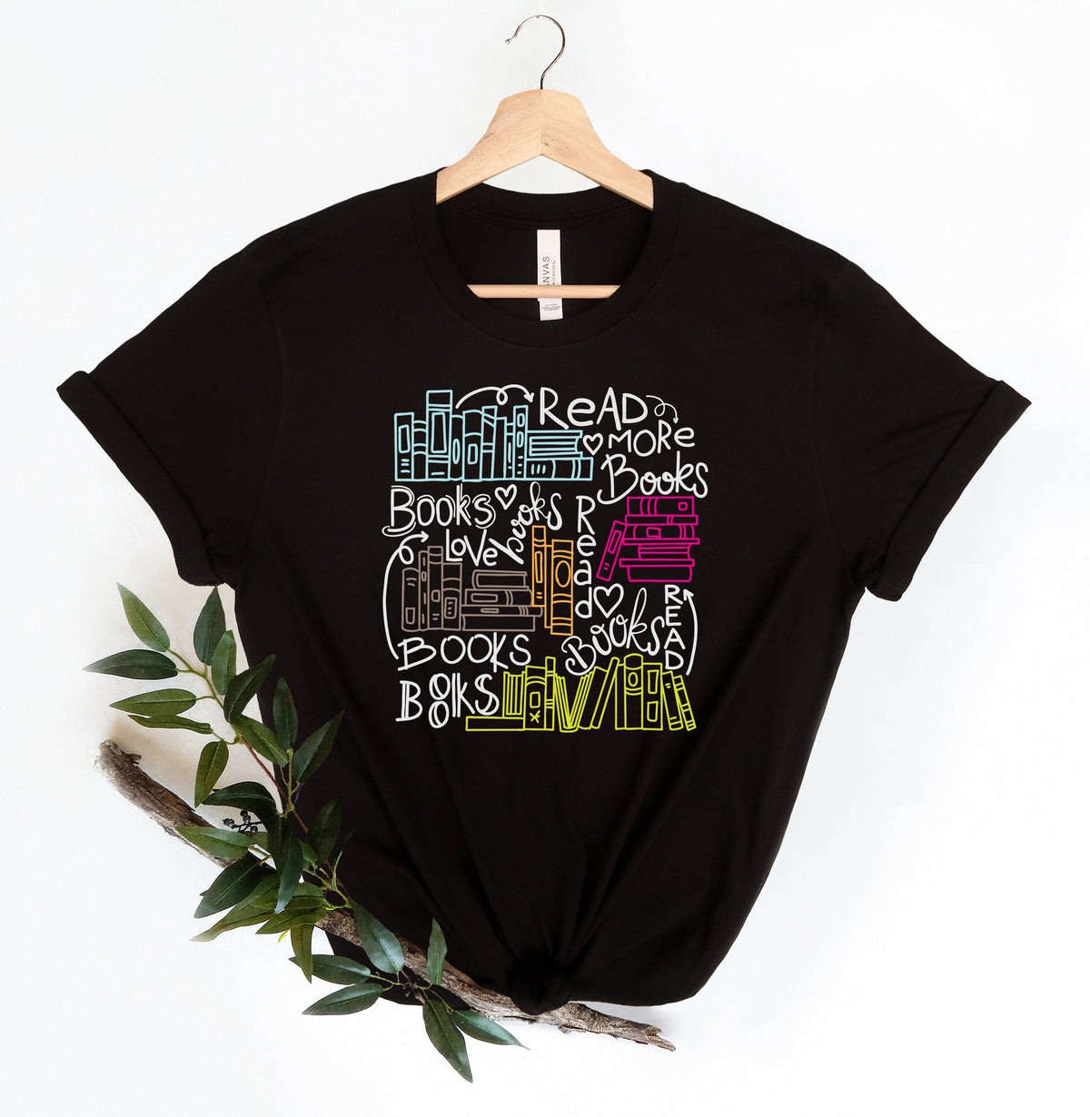 Read More Books T-Shirt: Book Lover Gift