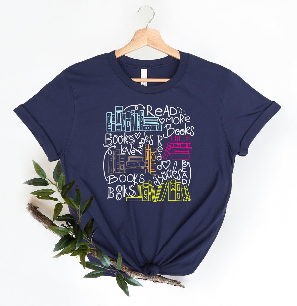 Read More Books T-Shirt: Book Lover Gift