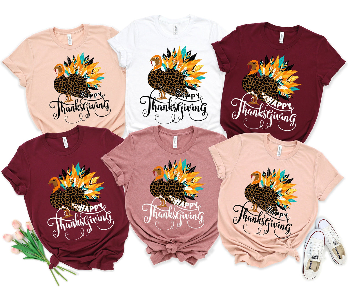 Thanksgiving Turkey Shirt: Family Vacation Dinner Tee