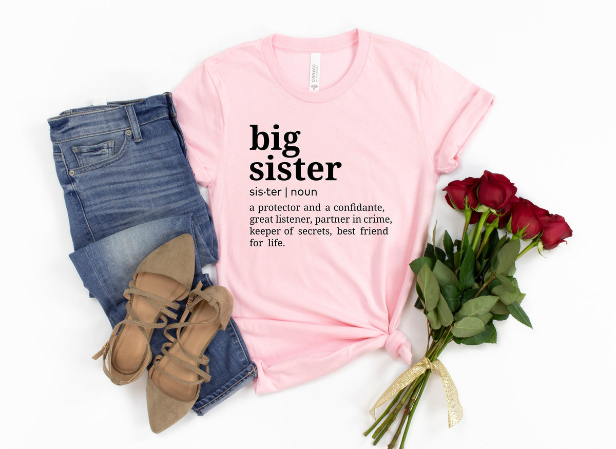 Big Sister T-Shirt: Pregnancy Announcement Tee