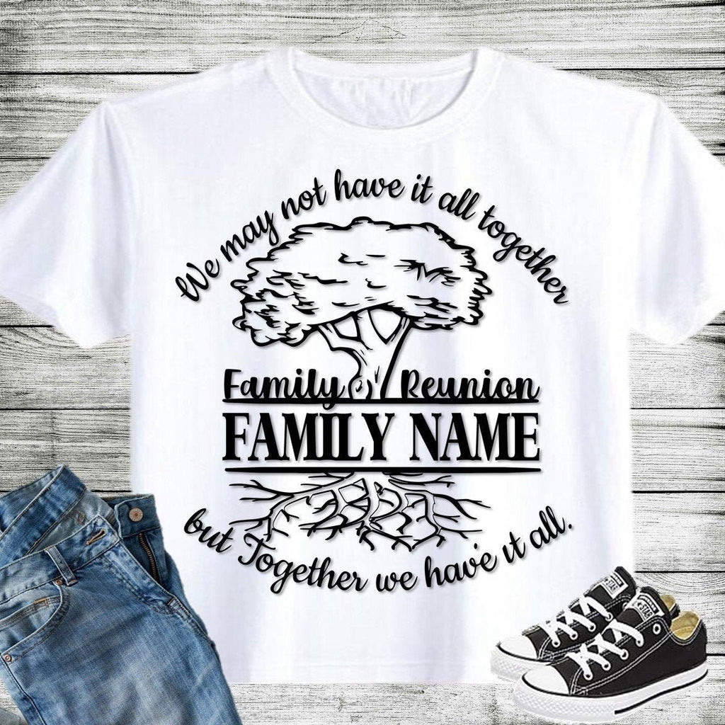 Personalized Family Reunion Shirt: Roots Run Deep, Custom Name