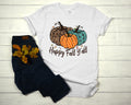 Happy Fall Y'all Shirt: Thanksgiving Pumpkin Tee