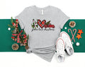 Peace Love Christmas Shirt: Vintage Truck Xmas Tee